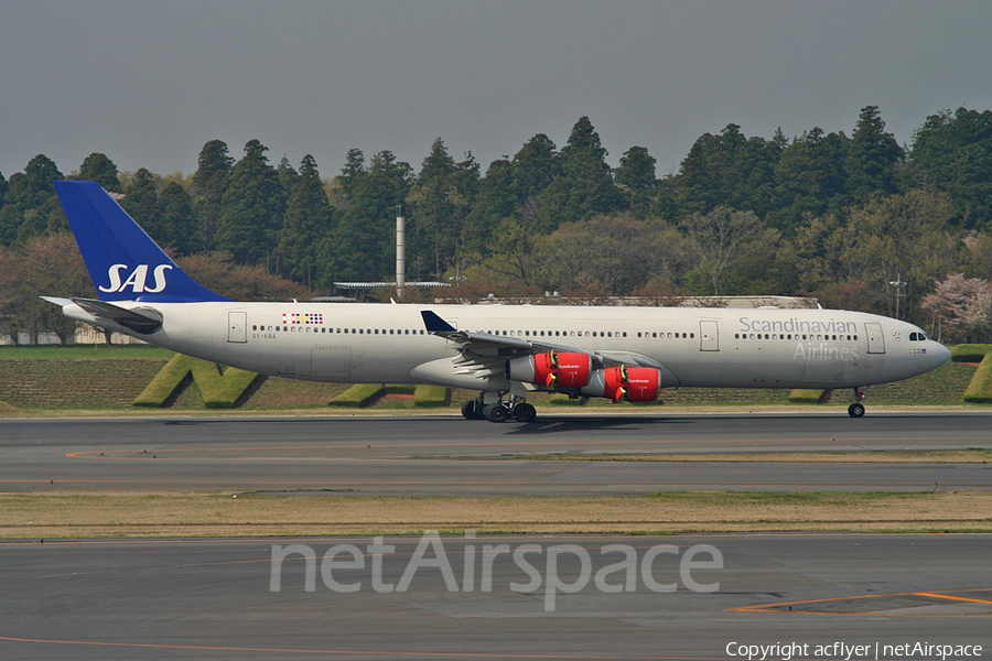 SAS - Scandinavian Airlines Airbus A340-313X (OY-KBA) | Photo 384678