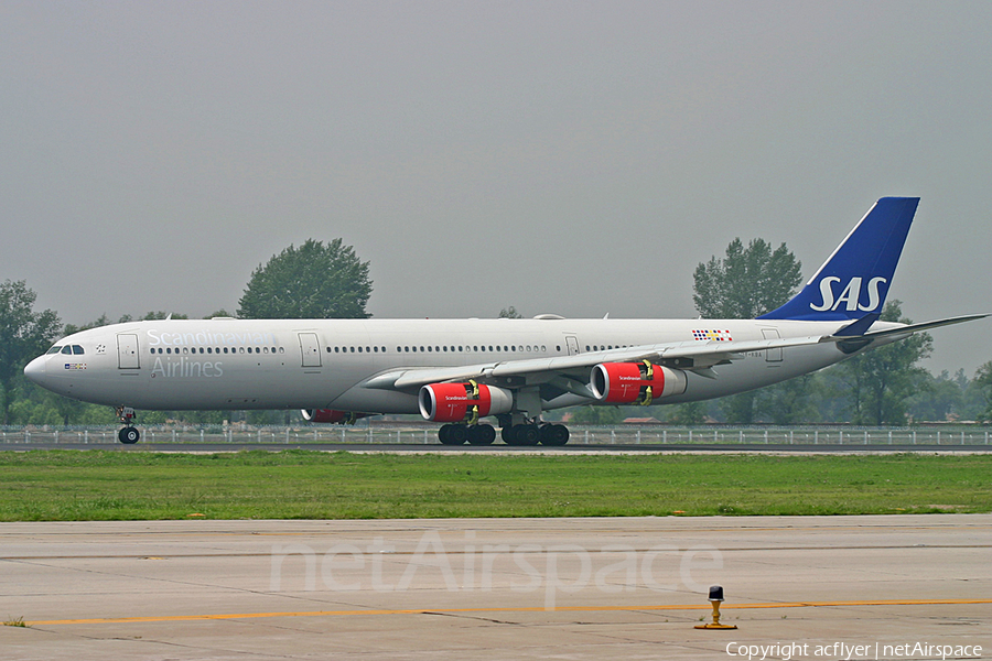 SAS - Scandinavian Airlines Airbus A340-313X (OY-KBA) | Photo 290231