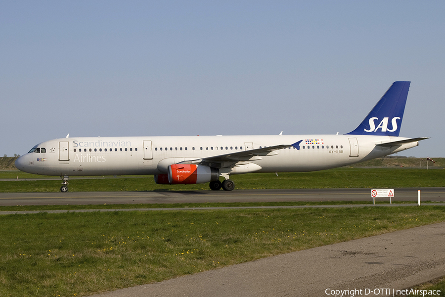SAS - Scandinavian Airlines Airbus A321-232 (OY-KBB) | Photo 274406
