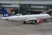 SAS - Scandinavian Airlines Airbus A321-232 (OY-KBB) at  Dusseldorf - International, Germany