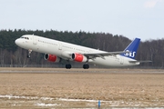 SAS - Scandinavian Airlines Airbus A321-232 (OY-KBB) at  Hannover - Langenhagen, Germany