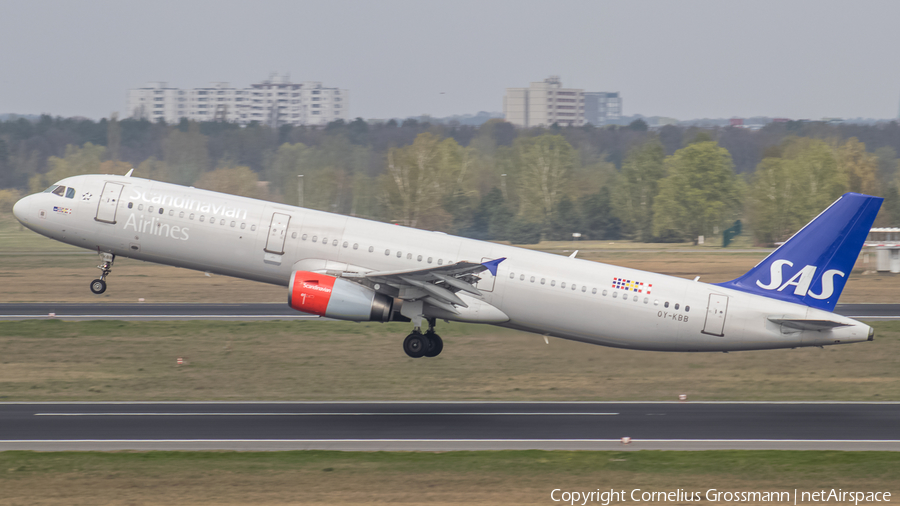 SAS - Scandinavian Airlines Airbus A321-232 (OY-KBB) | Photo 422855