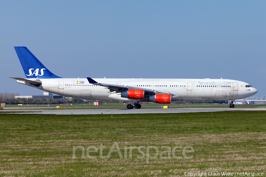 SAS - Scandinavian Airlines Airbus A340-313X (OY-KBC) | Photo 371421