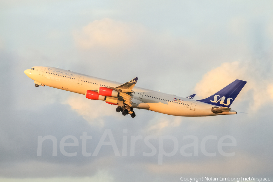 SAS - Scandinavian Airlines Airbus A340-313X (OY-KBC) | Photo 426903