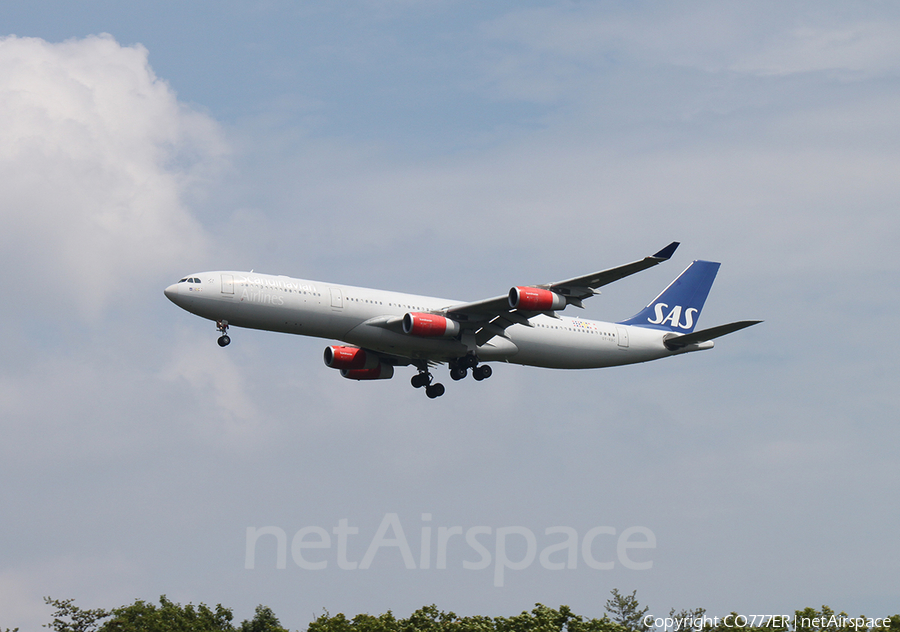 SAS - Scandinavian Airlines Airbus A340-313X (OY-KBC) | Photo 3489