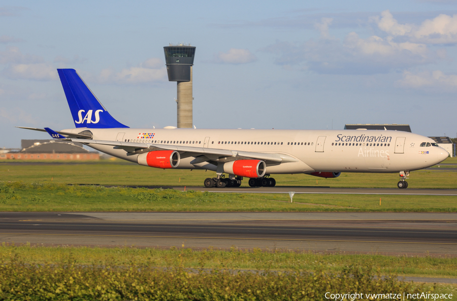 SAS - Scandinavian Airlines Airbus A340-313X (OY-KBD) | Photo 404076
