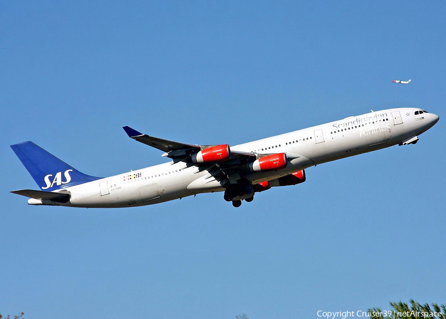 SAS - Scandinavian Airlines Airbus A340-313X (OY-KBD) | Photo 129632