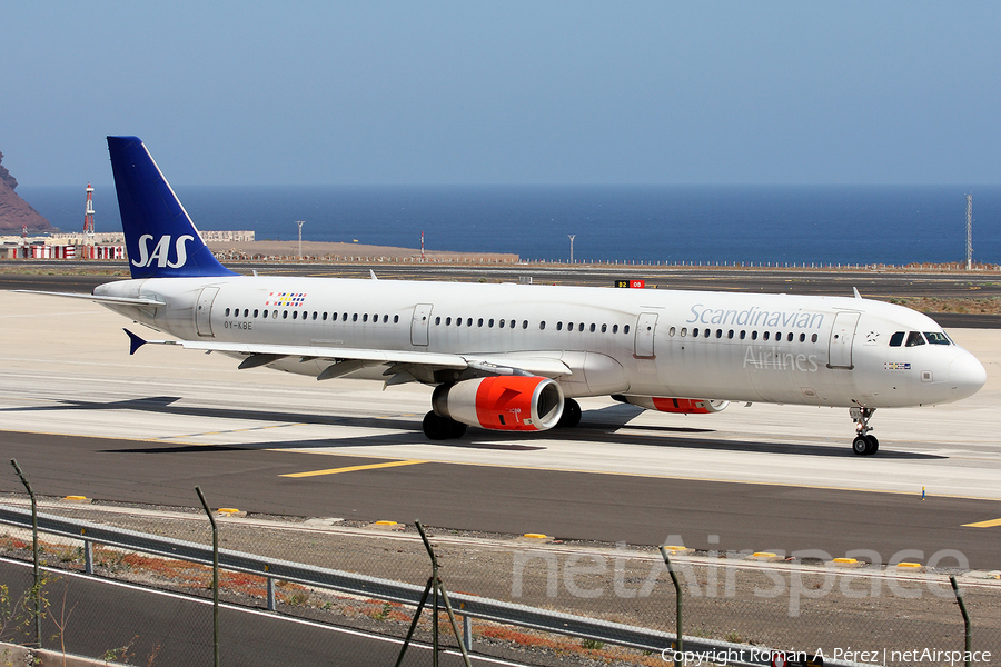 SAS - Scandinavian Airlines Airbus A321-232 (OY-KBE) | Photo 282119