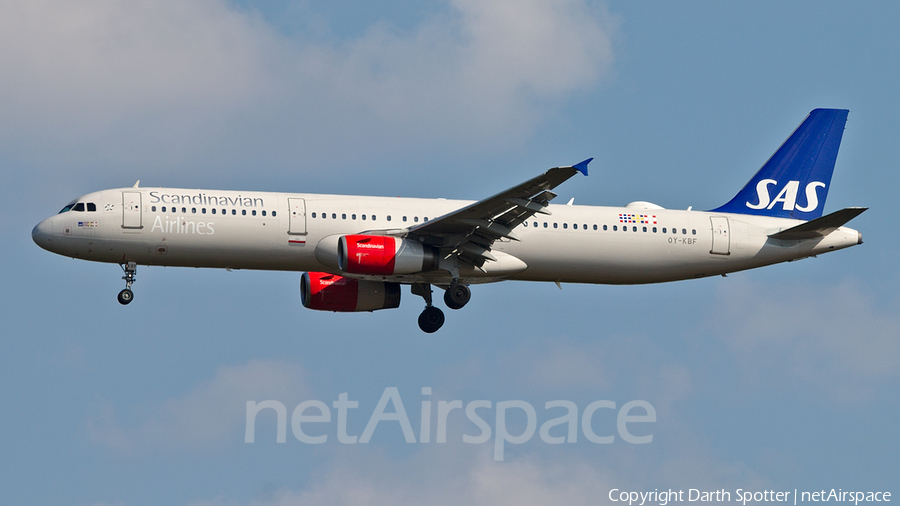 SAS - Scandinavian Airlines Airbus A321-232 (OY-KBF) | Photo 267717