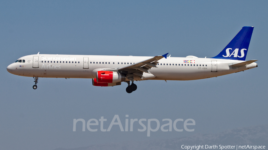 SAS - Scandinavian Airlines Airbus A321-232 (OY-KBH) | Photo 376003