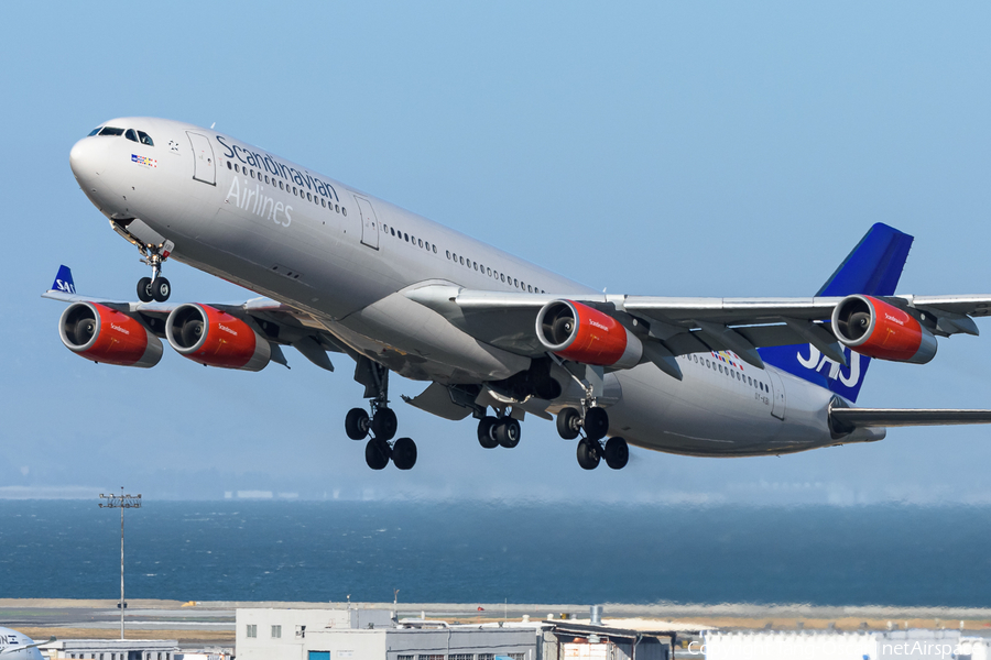 SAS - Scandinavian Airlines Airbus A340-313X (OY-KBI) | Photo 389114