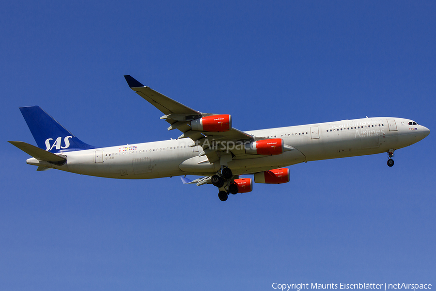 SAS - Scandinavian Airlines Airbus A340-313X (OY-KBI) | Photo 31637