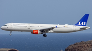 SAS - Scandinavian Airlines Airbus A321-232 (OY-KBK) at  Gran Canaria, Spain