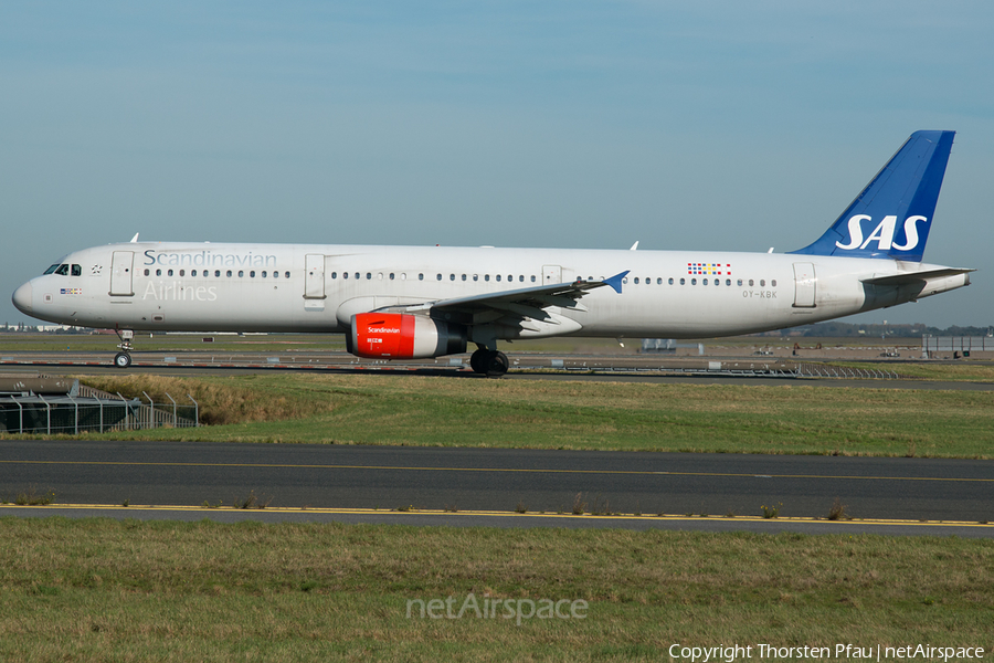 SAS - Scandinavian Airlines Airbus A321-232 (OY-KBK) | Photo 62685