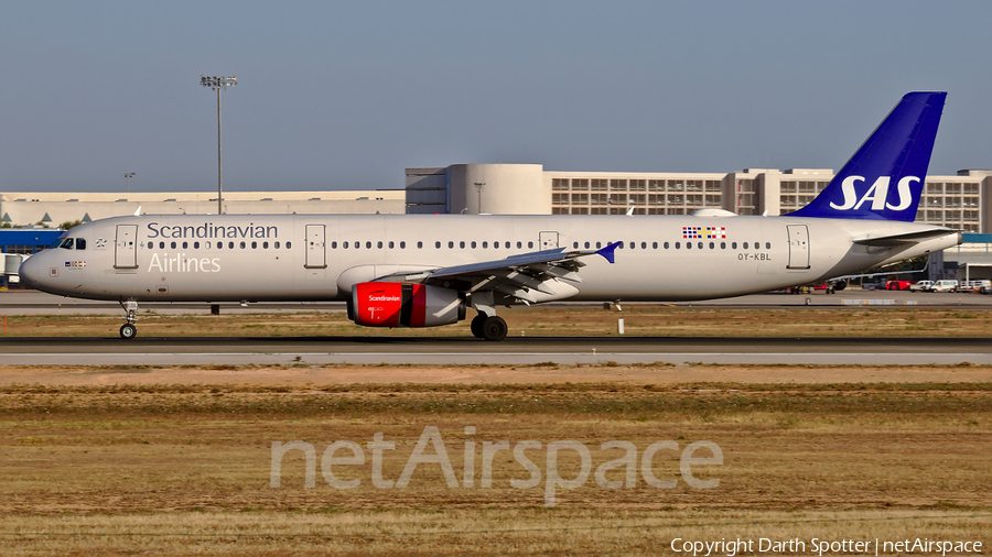 SAS - Scandinavian Airlines Airbus A321-232 (OY-KBL) | Photo 376004