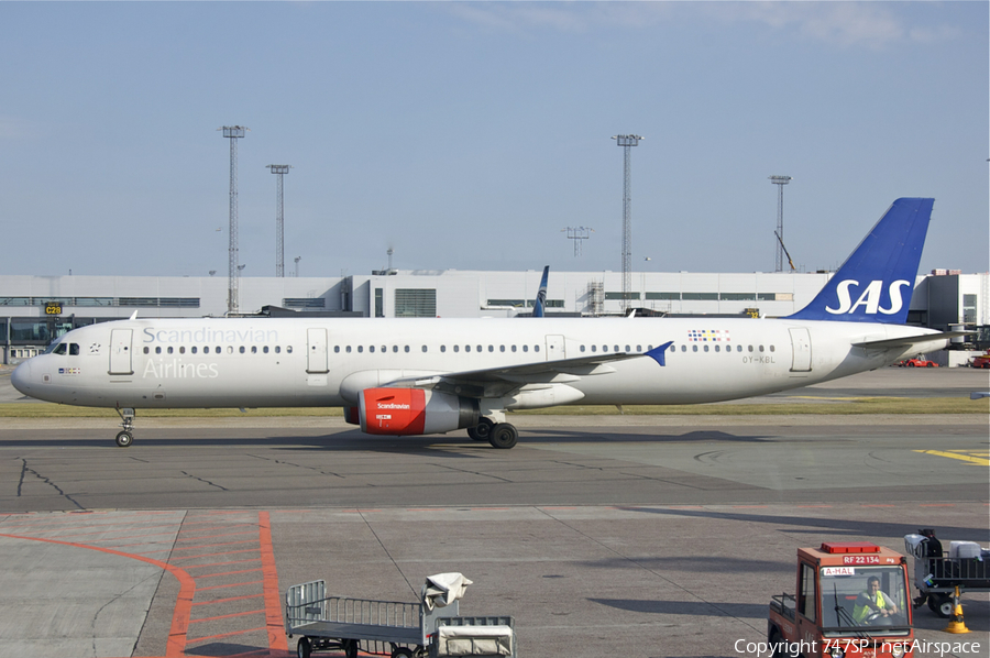 SAS - Scandinavian Airlines Airbus A321-232 (OY-KBL) | Photo 32750