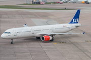 SAS - Scandinavian Airlines Airbus A321-232 (OY-KBL) at  Manchester - International (Ringway), United Kingdom