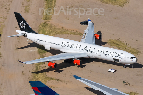 SAS - Scandinavian Airlines Airbus A340-313X (OY-KBM) at  Marana - Pinal Air Park, United States
