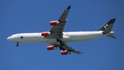 SAS - Scandinavian Airlines Airbus A340-313X (OY-KBM) at  San Francisco - International, United States