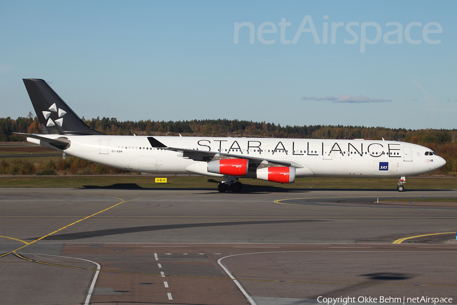 SAS - Scandinavian Airlines Airbus A340-313X (OY-KBM) | Photo 92469