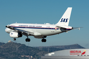 SAS - Scandinavian Airlines Airbus A319-132 (OY-KBO) at  Barcelona - El Prat, Spain