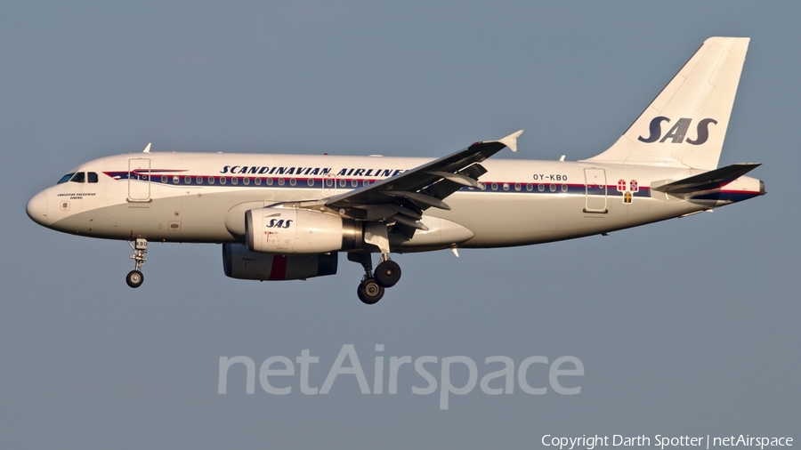 SAS - Scandinavian Airlines Airbus A319-132 (OY-KBO) | Photo 201243