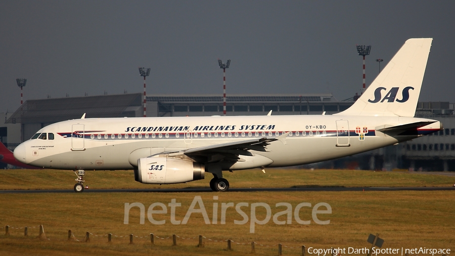 SAS - Scandinavian Airlines Airbus A319-132 (OY-KBO) | Photo 208228