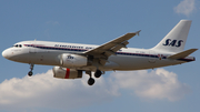 SAS - Scandinavian Airlines Airbus A319-132 (OY-KBO) at  London - Heathrow, United Kingdom