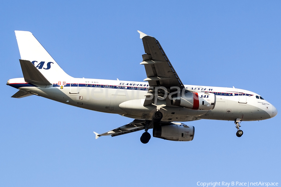 SAS - Scandinavian Airlines Airbus A319-132 (OY-KBO) | Photo 256439