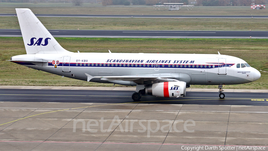 SAS - Scandinavian Airlines Airbus A319-132 (OY-KBO) | Photo 207778