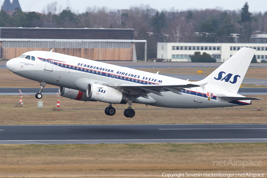 SAS - Scandinavian Airlines Airbus A319-132 (OY-KBO) | Photo 222225