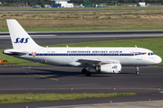 SAS - Scandinavian Airlines Airbus A319-132 (OY-KBO) at  Dusseldorf - International, Germany