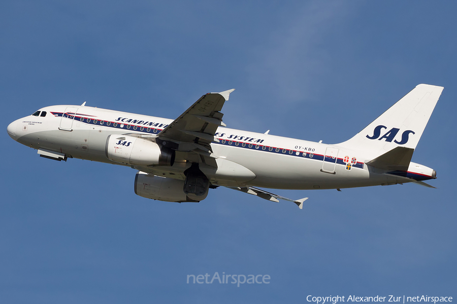 SAS - Scandinavian Airlines Airbus A319-132 (OY-KBO) | Photo 131184