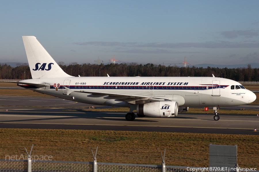 SAS - Scandinavian Airlines Airbus A319-132 (OY-KBO) | Photo 104310