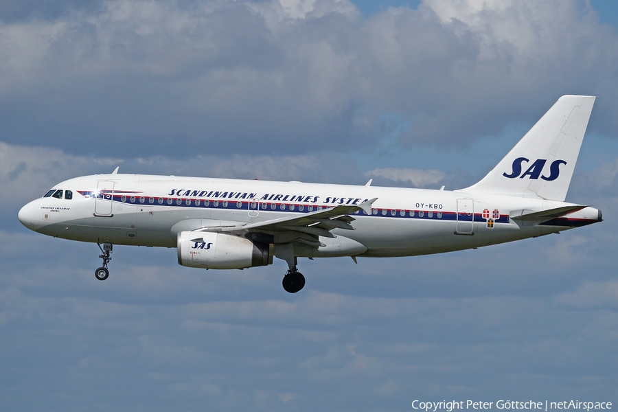 SAS - Scandinavian Airlines Airbus A319-132 (OY-KBO) | Photo 107082