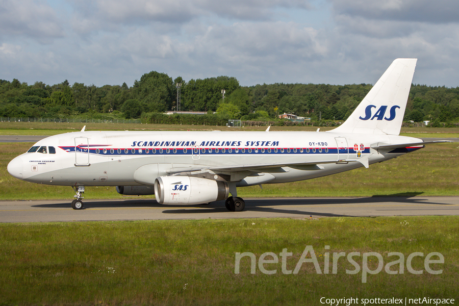 SAS - Scandinavian Airlines Airbus A319-132 (OY-KBO) | Photo 168428