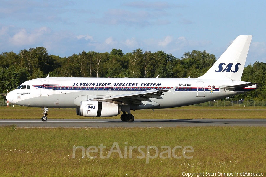 SAS - Scandinavian Airlines Airbus A319-132 (OY-KBO) | Photo 9630