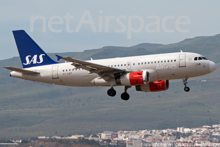 SAS - Scandinavian Airlines Airbus A319-132 (OY-KBP) | Photo 337144