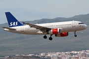 SAS - Scandinavian Airlines Airbus A319-132 (OY-KBP) at  Gran Canaria, Spain