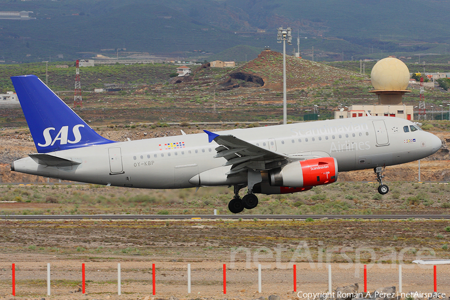 SAS - Scandinavian Airlines Airbus A319-132 (OY-KBP) | Photo 282216
