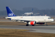 SAS - Scandinavian Airlines Airbus A319-132 (OY-KBP) at  Munich, Germany