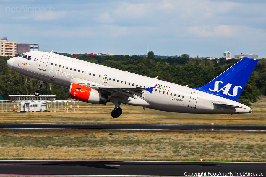 SAS - Scandinavian Airlines Airbus A319-132 (OY-KBP) | Photo 148840