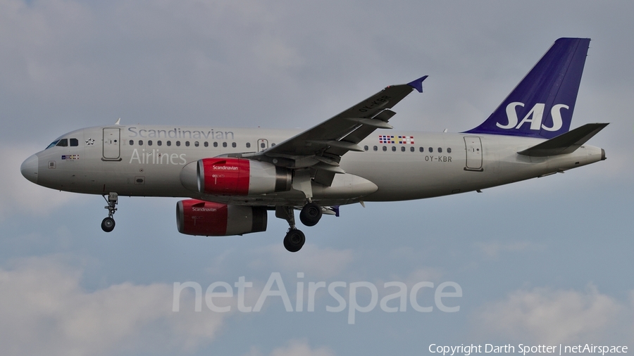 SAS - Scandinavian Airlines Airbus A319-132 (OY-KBR) | Photo 232215
