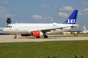 SAS - Scandinavian Airlines Airbus A319-132 (OY-KBR) at  Manchester - International (Ringway), United Kingdom