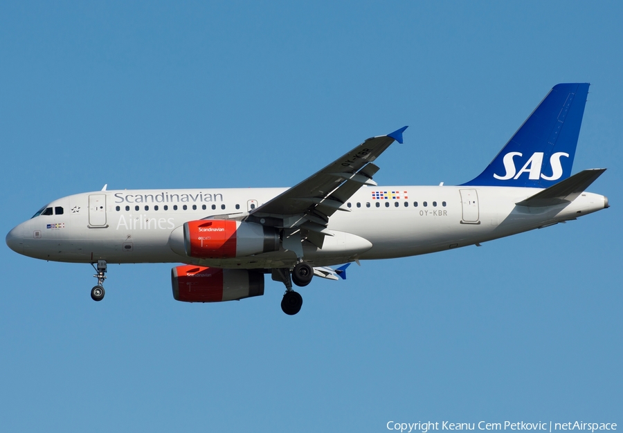 SAS - Scandinavian Airlines Airbus A319-132 (OY-KBR) | Photo 169554