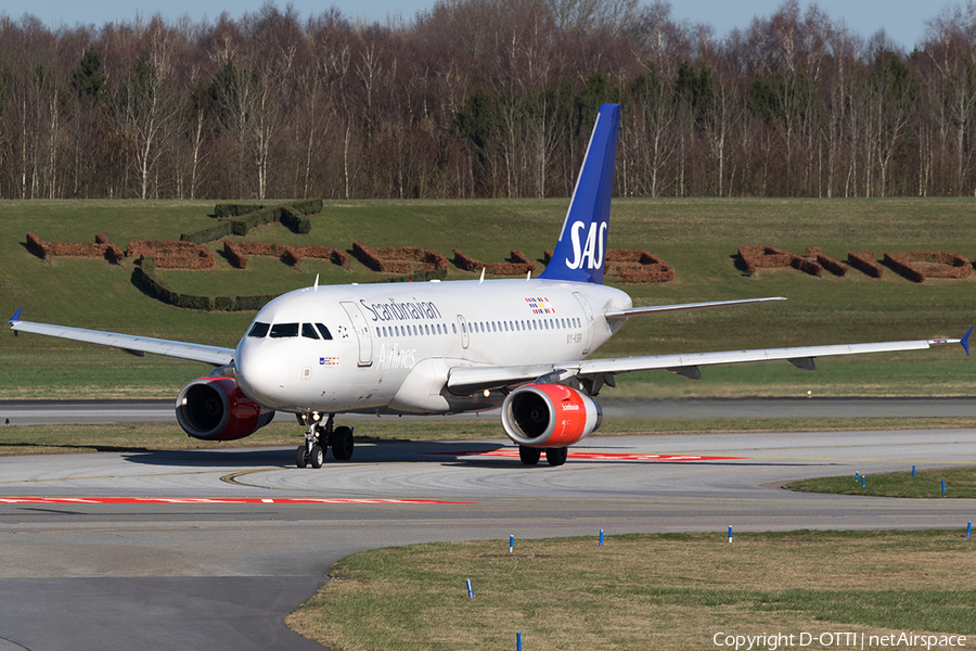 SAS - Scandinavian Airlines Airbus A319-132 (OY-KBR) | Photo 151418