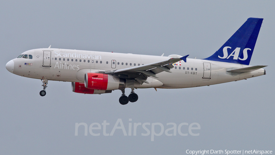 SAS - Scandinavian Airlines Airbus A319-132 (OY-KBT) | Photo 362039