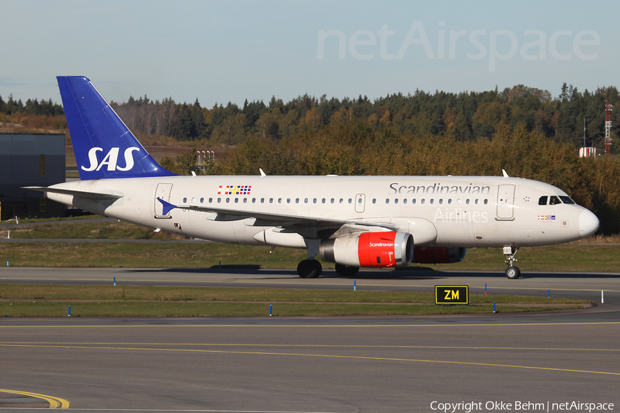 SAS - Scandinavian Airlines Airbus A319-132 (OY-KBT) | Photo 92471