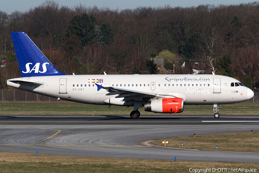 SAS - Scandinavian Airlines Airbus A319-132 (OY-KBT) | Photo 151789