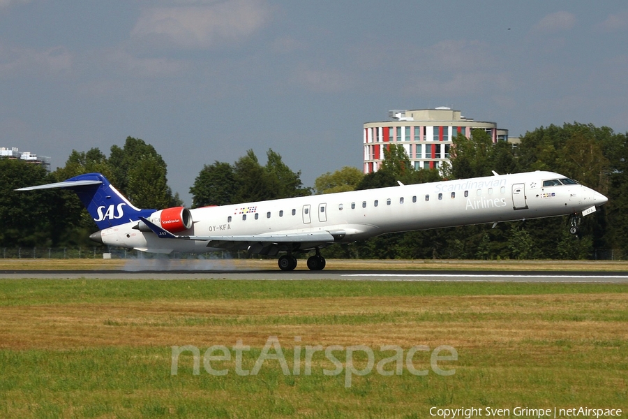 SAS - Scandinavian Airlines Bombardier CRJ-900LR (OY-KFA) | Photo 67639